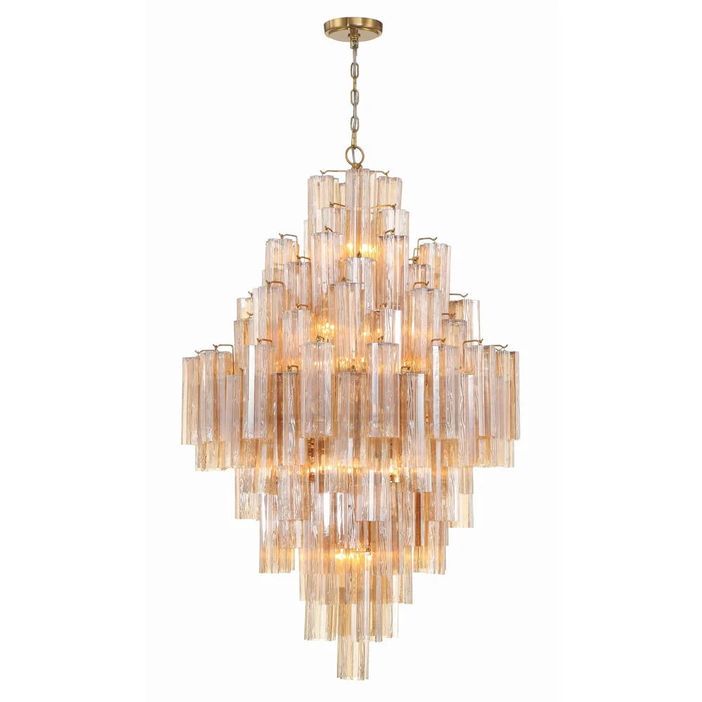 Addis Diamond Chandelier 49''H