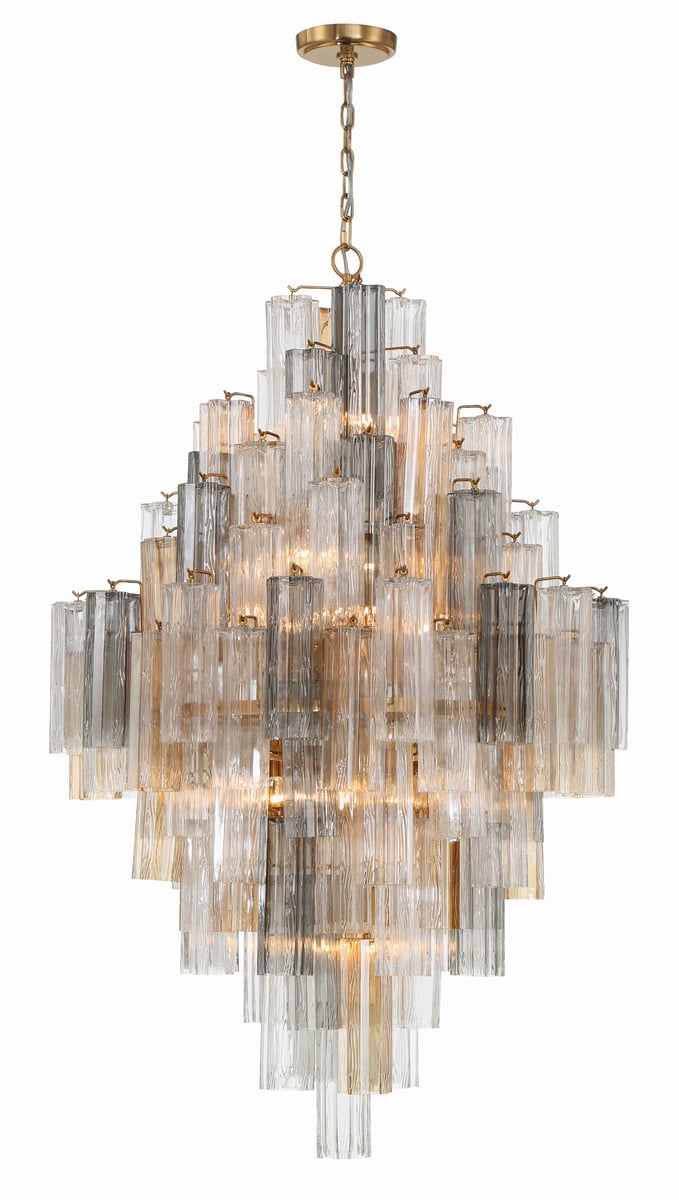 Addis Diamond Chandelier 49''H