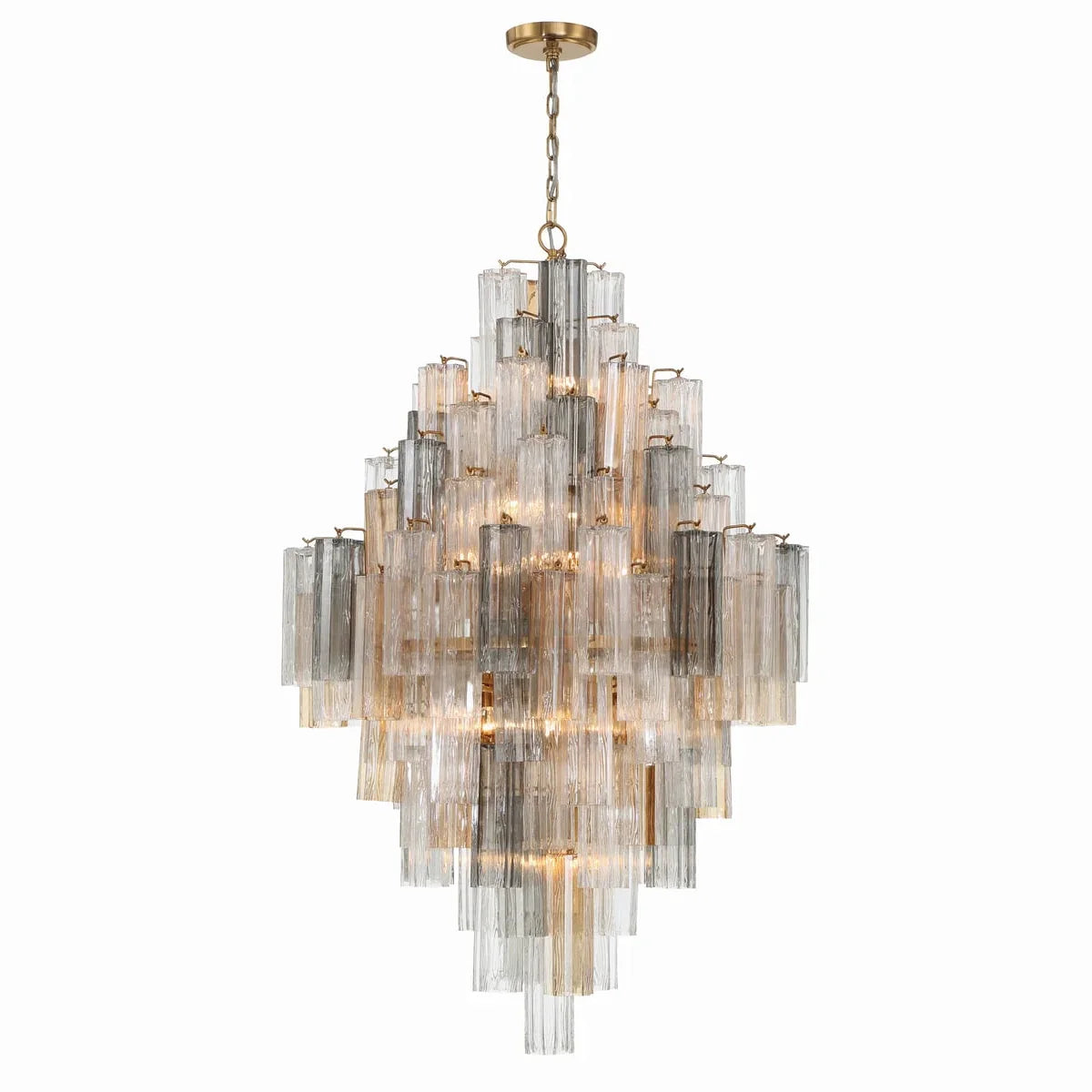 Addis Diamond Chandelier 49''H