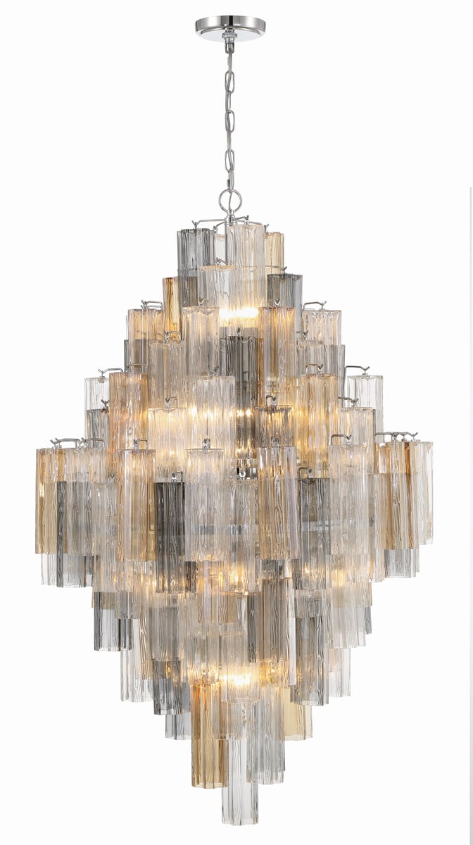 Addis Diamond Chandelier 49''H