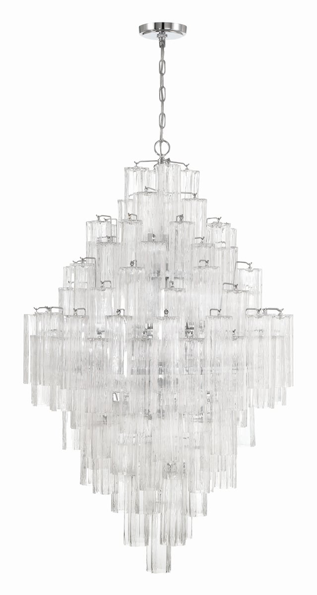 Addis Diamond Chandelier 49''H