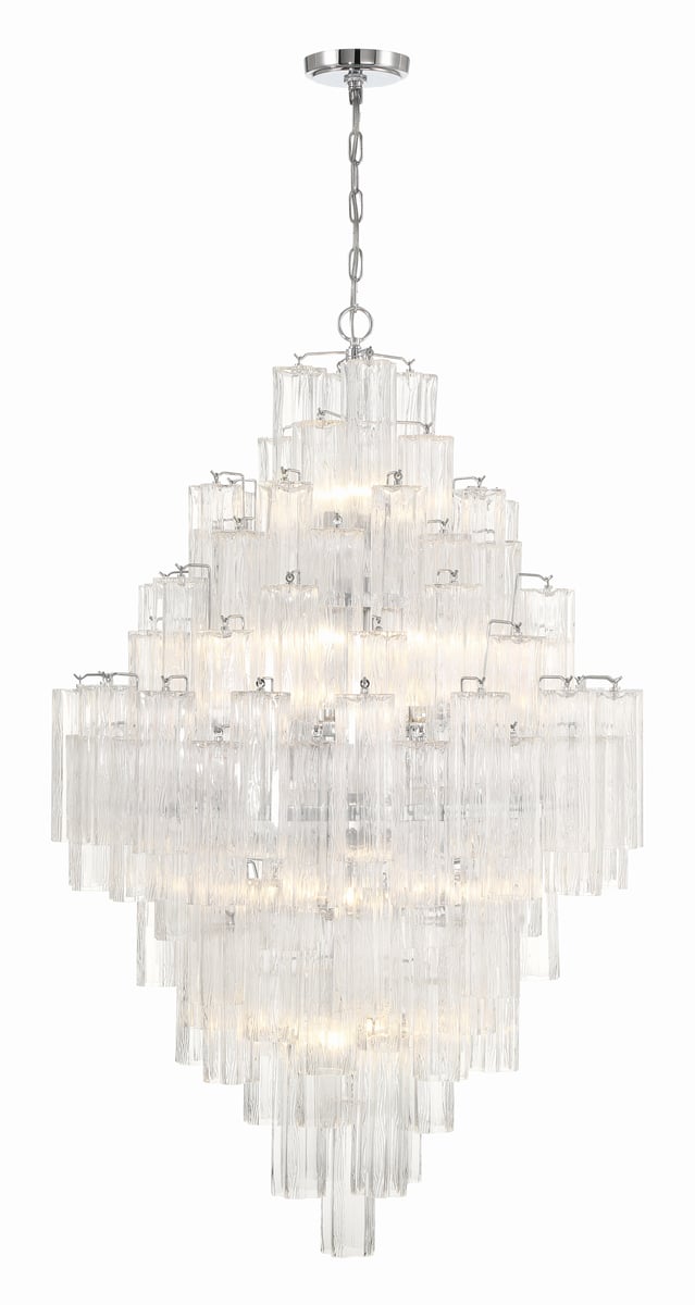 Addis Diamond Chandelier 49''H