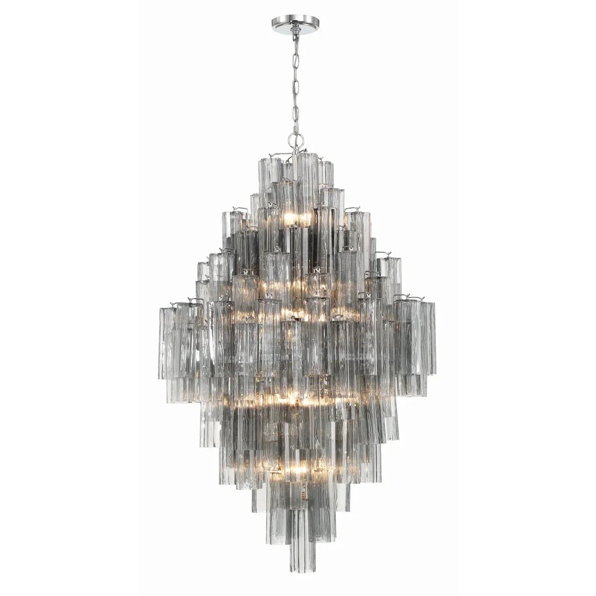 Addis Diamond Chandelier 49''H