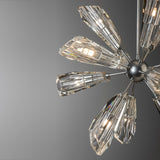 Modern Art Glass Luma Starburst Pendant