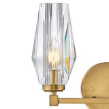 Art Glass Crystal Ana Bathroom Vanity Light