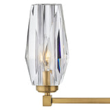 Art Glass Crystal Ana Bathroom Vanity Light