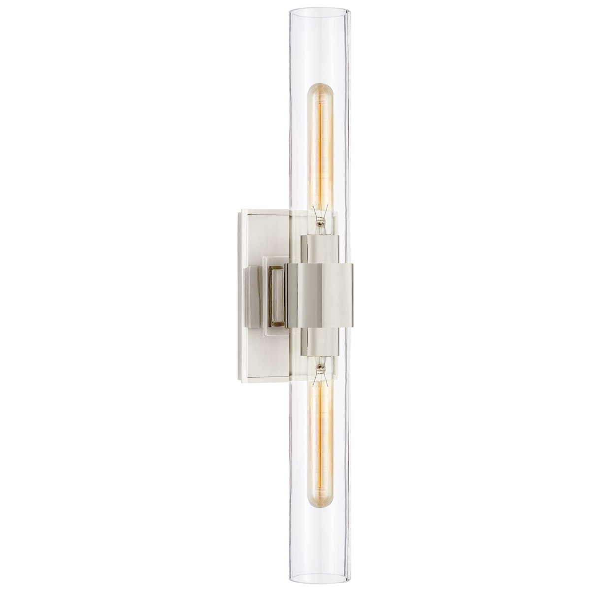 Modern Art Glass Presidio Petite Double Wall Sconce