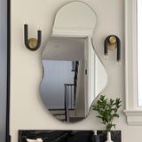 Whit Asymmetric U-shape Wall Sconce