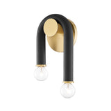 Whit Asymmetric U-shape Wall Sconce